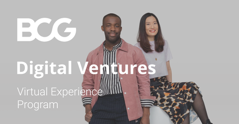 Digital Ventures Virtual Experience Program, with BCG