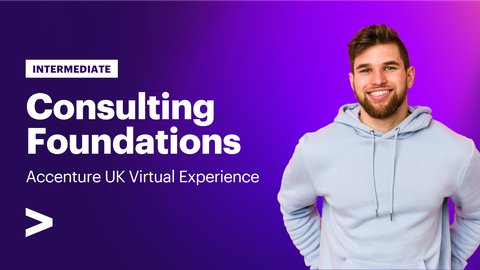 Consulting Foundations Virtual Experience Programme, with Accenture